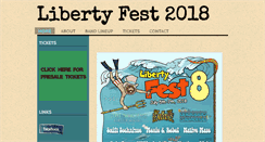 Desktop Screenshot of libertymusicfestival.com